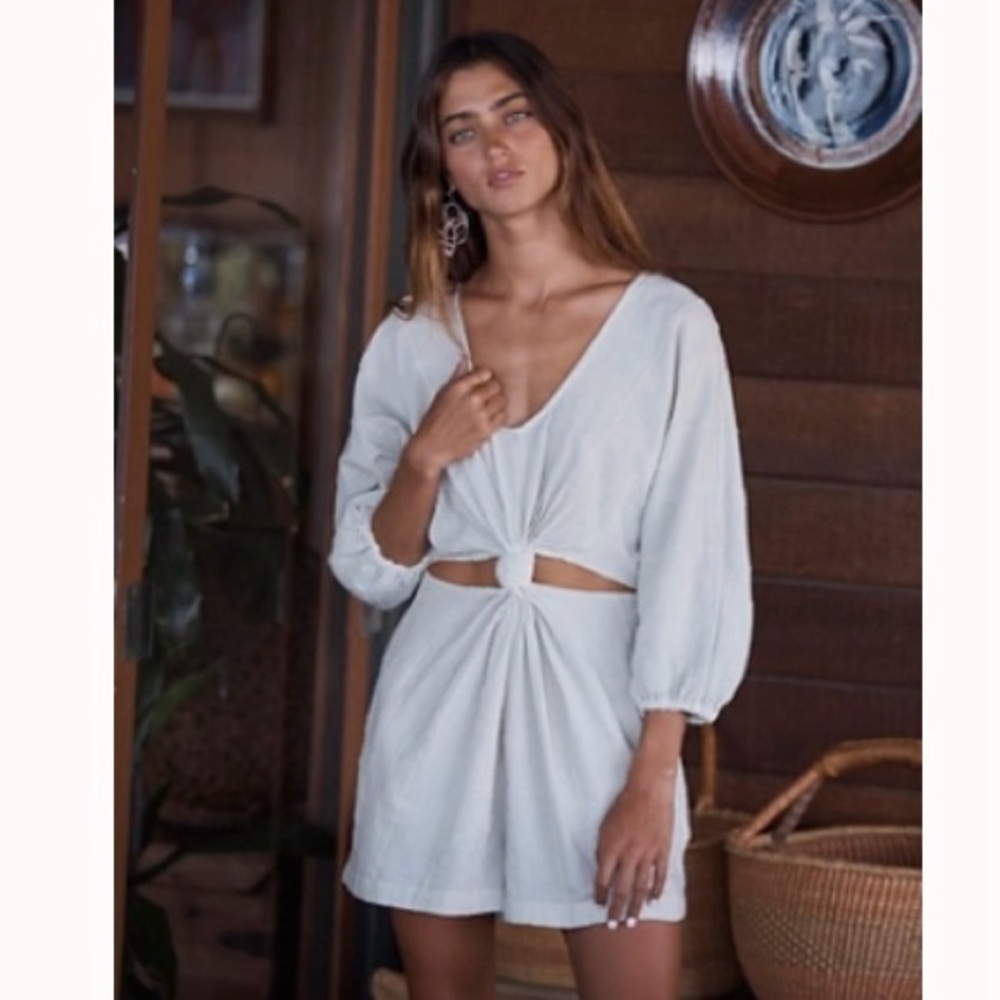 Free people Knotty but nice romper